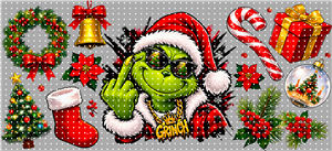 16oz Christmas-S  2417